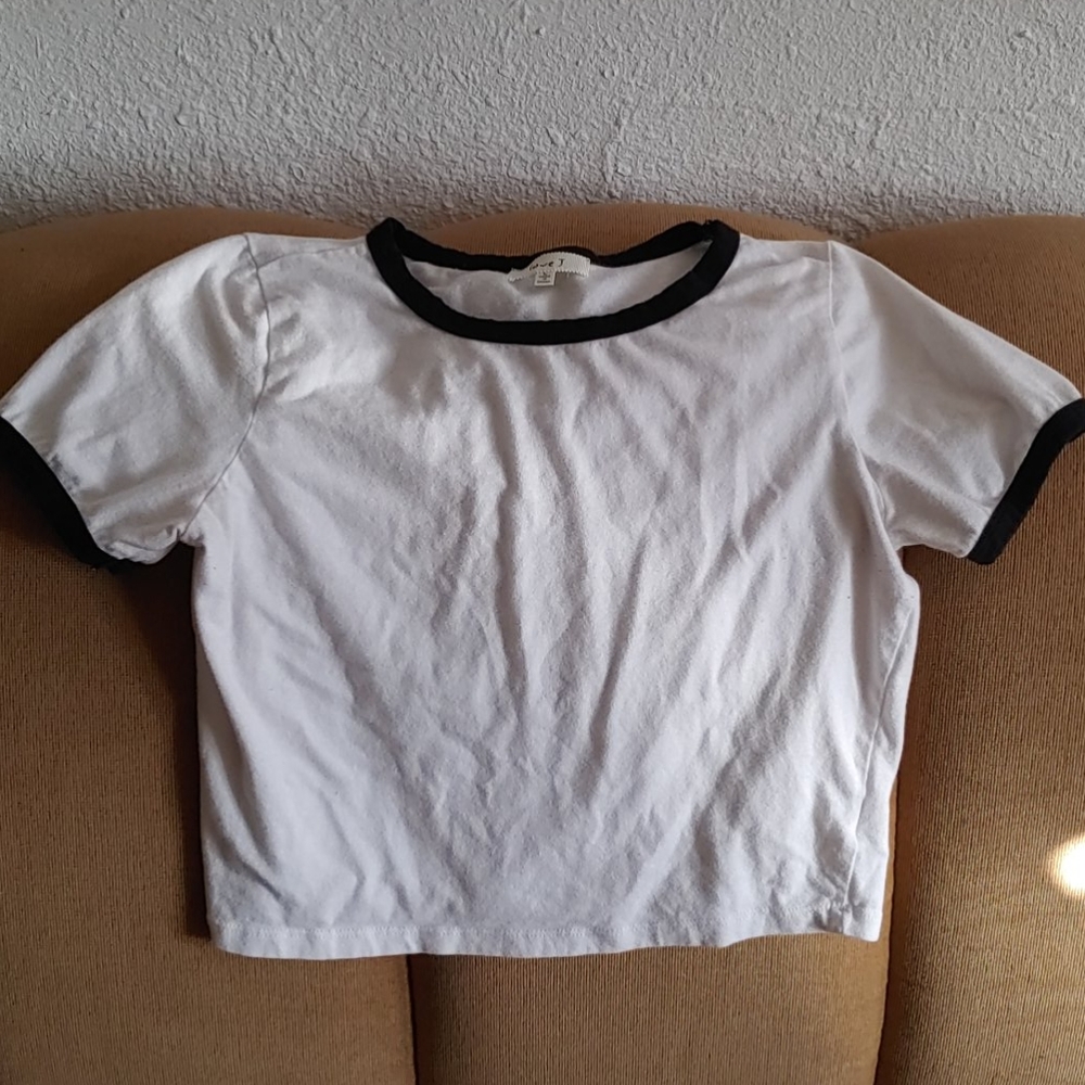 White croptop